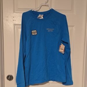 Blue Long Sleeve Women's Tee